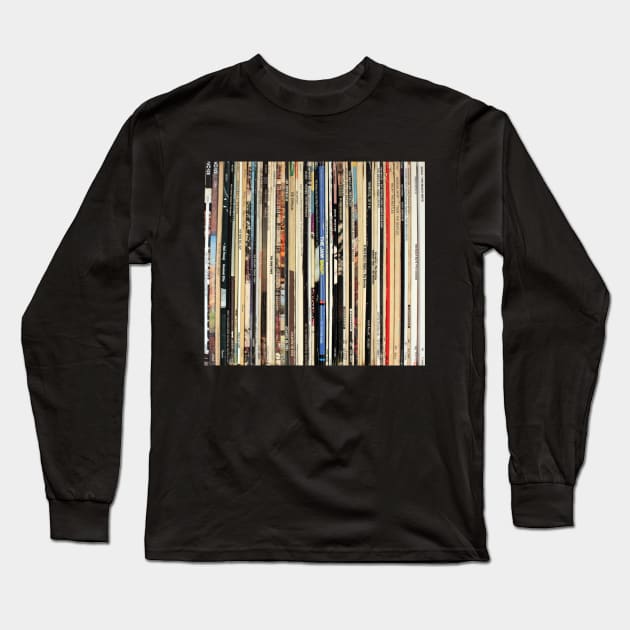 Classic Rock Records Long Sleeve T-Shirt by iheartrecords